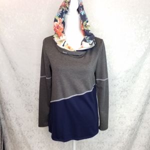 12 PM by Mon Ami navy and gray hoodie M